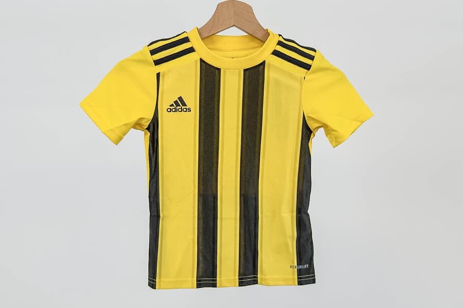 3 adidas Kinder Trikots Striped 21, Gr. 176